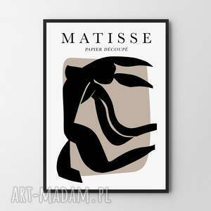 plakat obraz women in black matisse 30x40 cm plakaty do salonu grafika, sztuka