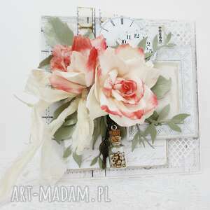 ręczne wykonanie scrapbooking kartki