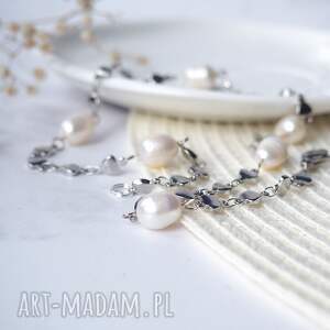 ręcznie robione naszyjniki naszyjnik z prawdziwymi perłami