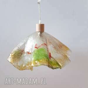 lampa wisząca z kolekcjii meduza, oświetlenie, szkło, glass spotlight