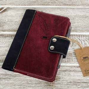 ręcznie robiony skórzany notes, okładka - Darkness Gallery notesy