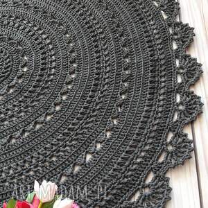 dywan mandala lace 100 cm, bawełniany