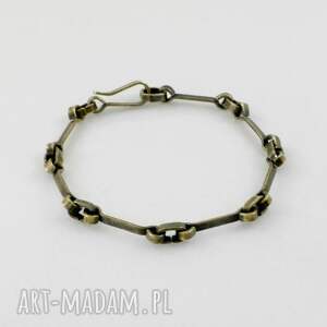 łańcuch - mosiężna bransoletka grubsza 2507 03 iii rękę