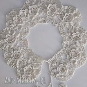 dodatki kołnierzyk retro, szydełkiem szyję, prezent, koronka