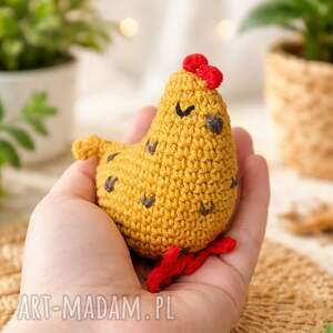 ozdobna kurka wiosenne ozdoby, wielkanoc wiosna dekoracje, wyjątkowe