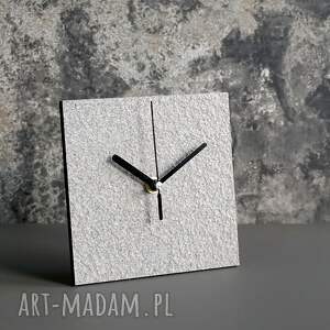 studio blureco nowoczesny zegar stojący z papieru, less waste home decor