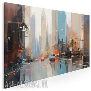 Obraz na płótnie - MIASTO MANHATTAN NOWY JORK - 70x50 cm (110901)