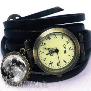 księżyc w pełni - zegarek / - Bransoletki