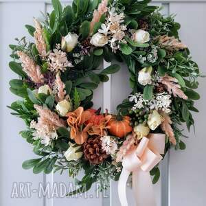 prezent święta Wianek jesienny Pastelowy