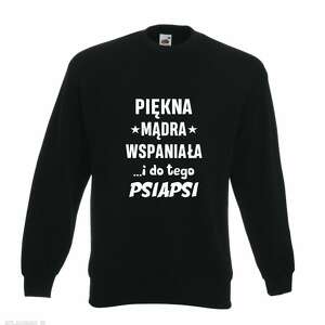 handmade świąteczne prezenty bluza z nadrukiem dla przyjaciółki, psiapsi, najlepszej