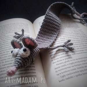 szydełkowa zakładka myszka - minimis akcesoria