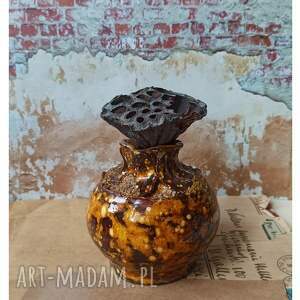 handmade ceramika wazonik ceramiczny