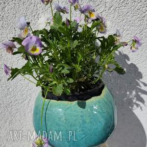 donica ceramiczna prezent, dom, kwiaty