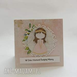 Kartka komunijna, komunia