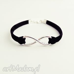 handmade black infinity