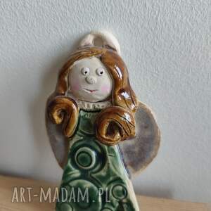 aniołek ceramiczny bożenarodzenie, święta, zawieszki, oryginalne
