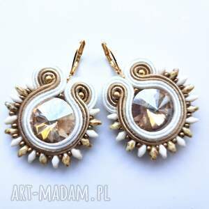 kolczyki haftowane sutasz soleil