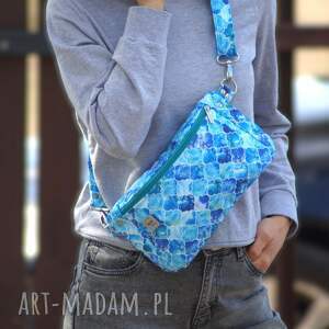 Prezent saszetka midi maroko, 2 kieszonki