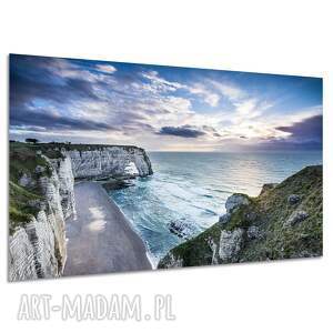 Obraz na płótnie Klify Etretat i ocean 120x80 cm