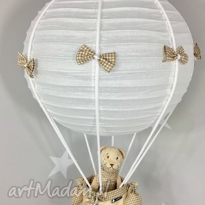 handmade pokoik dziecka lampa lamado "latający miś" polski handmade