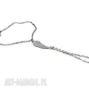 ręcznie wykonane angel - bracelet and ring chain