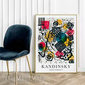 kandinsky abstrakcja - plakat 40x50 cm obraz