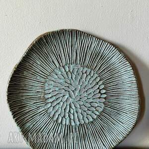 Patera ceramiczna Deep Lines, talerz, misa