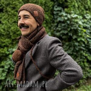 Męska czapka MERINO Explorer “Brąz”