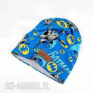 godeco kolorowa czapka beanie unisex batman, marvel ciepła