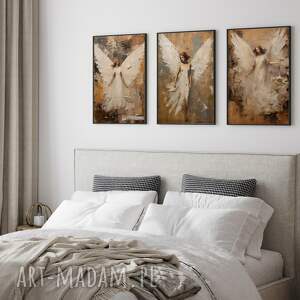 ZESTAW PLAKATÓW 3x 50x70 cm Anioły (set245)