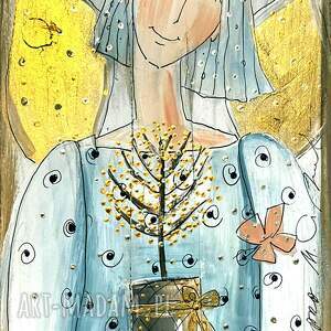 deseczka z sentencją nr 133 rodzina jak gałęzie dom, anioł