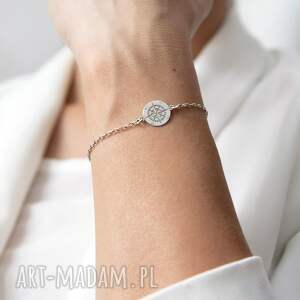 Prezent Bransoletka z różą wiatrów Find your freedom