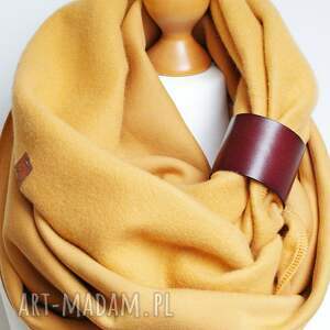 pracownia zolla zimowy komin dresowy damski z zapinką, modny na zimę