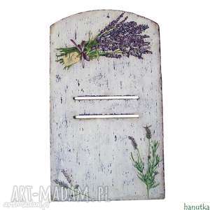 lawendowa - deseczka pod kalendarz - hanutka dom wieszaki