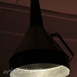 lampa z lejka, design, ocynk, blacha, lejek, loft, nowoczesny, prezenty