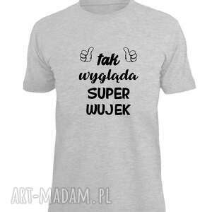 handmade prezent świąteczny koszulka z nadrukiem dla wujka, prezent najlepszy wujek