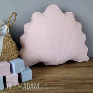 handmade dodatki różowa magnolia poduszka dekoracyjna