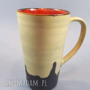 handmade ceramika kubek latte