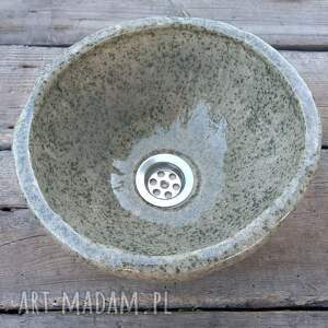 ceramika mini umywalka nablatowa z gliny