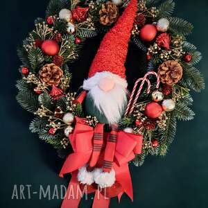 święta upominki Wianek świąteczny Skrzat