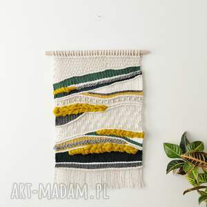 z wełną, makrama, macraveawe, gobelin, makatka, styl boho
