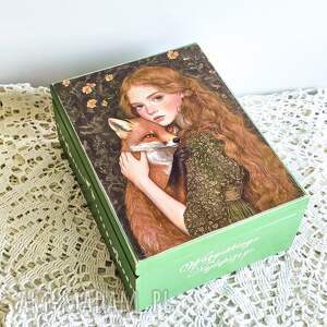 pudełko z liskiem - wszystkiego najlepszego - Dom pudełka