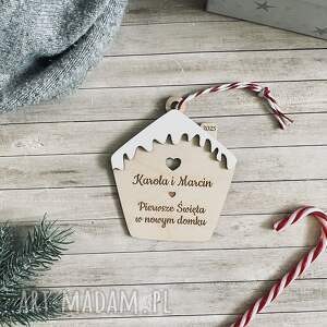 bombka domek, pierwsze sweeta w nowym, nasze swieta, święta jako maz