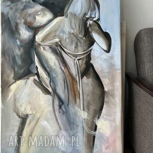 Lovers - romantyczny obraz nad łóżko 120x80 cm
