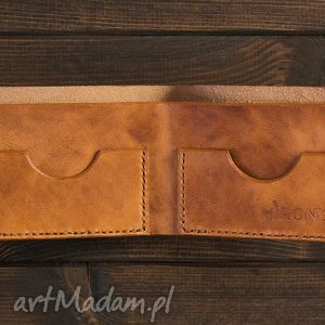 mirons leather goods bifold, portfel, męski, skórzany, skóra, portfelik