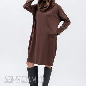 SUKIENKA - NANA CZEKOLADA, z kominem