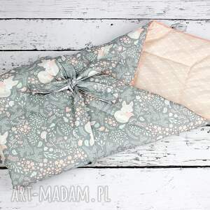 rożek niemowlęcy - śpiący lisek - NuvaArt main dla dziecka