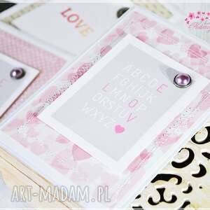 handmade scrapbooking kartki kartka walentynkowa