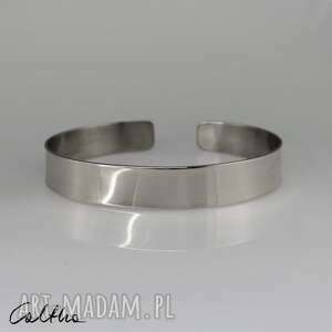 gładka - srebrna bransoletka 190804-15 # - Caltha