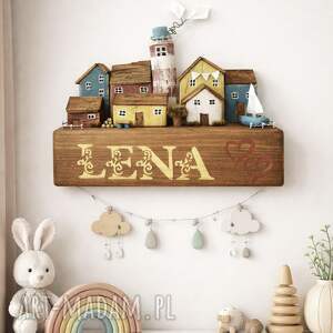 wieszak na klucze ubrania dekoracja ścienna (rekodzieło dom dekoracja)